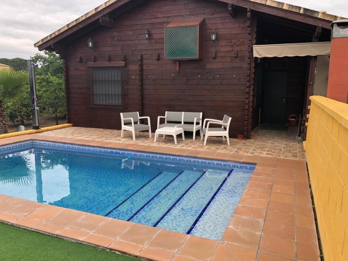 Вілла Casa De Madera El Oasis El Palomar Севілья Екстер'єр фото